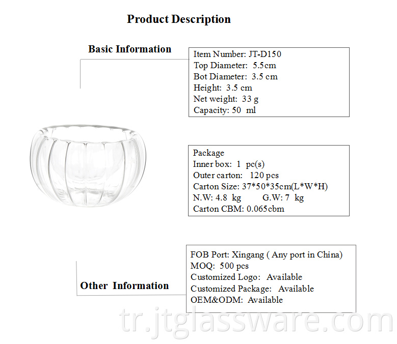 Double Wall Glass Tea Cup